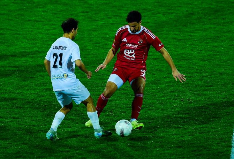 التعادل الإيجابي يحسم مواجهة الأهلي والبنك الأهلي بالدوري